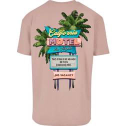 Mister Tee California Oversize T-shirt, Dusk Rose