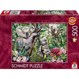 Schmidt Spiele Cute Koala Family 500 Pieces