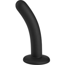 Sinful Slender Silikondildo Small Svart Svart