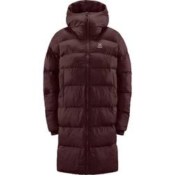 Haglöfs Long Mimic Parka Women - Burgundy/Brown