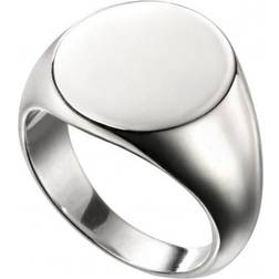 Beginnings Oval Signet Ring - Silver