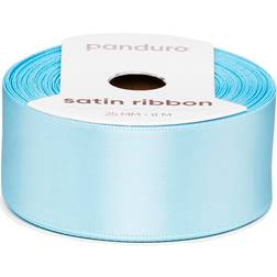 Panduro Hobby Lyseblåt Satinbånd 25 mm Bredt 8 Meter