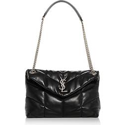 Saint Laurent Borsa Piccola Puffer In Pelle