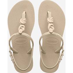 Havaianas Damen Twist Plus Sandale, beige