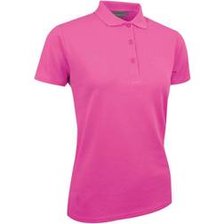 Glenmuir Ladies Cotton Pique Golf Polo Shirt Hot Pink