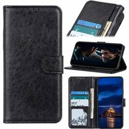 MTP Products Samsung Galaxy A41 Plånboksfodral med Magnetstängning Svart