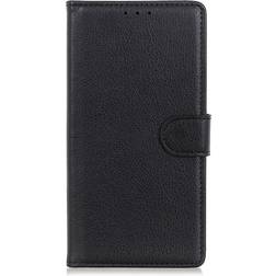 MAULUND OnePlus 9 Pro Læder Cover m. Pung Litchi Sort