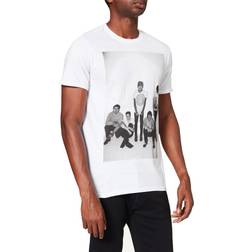 ROCK OFF Bring Me The Horizon Men's Group Shot Short Sleeve T-shirt, White, bring me horizon group shot tshirt new