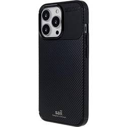 Saii Kolfiber iPhone 13 Pro Max TPU Skal Svart