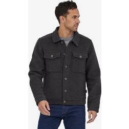 Patagonia Mens Melton Wool Trucker Jacket, Hope Basin Green