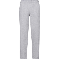 Fruit of the Loom Classic Open Hem Jog Pants - Heather Grey