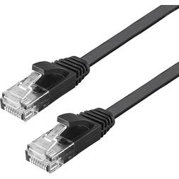 Nordic TP6F-75 Cat6 U/UTP Flat RJ45 - RJ45 M-M 7.5m
