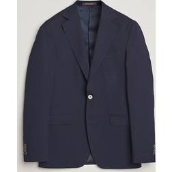 Oscar Jacobson Ego Wool Blazer - Blue
