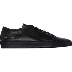 Common Projects black Achilles leather low-top sneakers men Leather/Leather/Rubber