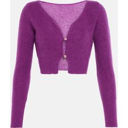 Jacquemus Purple Le Papier 'Le Cardigan Alzou' Cardigan 680 Dark Purple FR