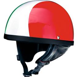 Redbike RB-510 Italia Jet Helmet, white-red-green, for Men