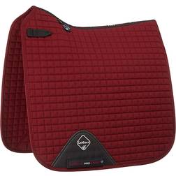 LeMieux Cotton Dressage Square, Burgundy Full Burgundy