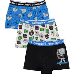 Minecraft Kid's Teenagers Creeper Boxer Shorts - Multicolour