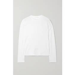 The Row Shermann Long Sleeve T-Shirt - White