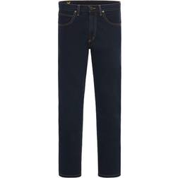 Lee Brooklyn Raka Jeans - Blå/Svart