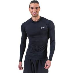 Nike Pro Top LS - White/Black