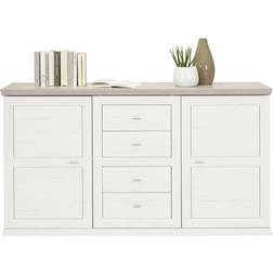 Homin 3000108 Gray/White Sideboard 160x89cm