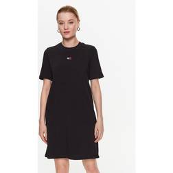 Tommy Jeans Badge Tee Dress BDS Black