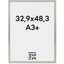 BGA Edsbyn Argent 32.9x48.3 cm (A3+) Cadre Photo 32.9x48.3cm