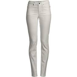 Lands' End Straight Leg Jeans - Ivory Women