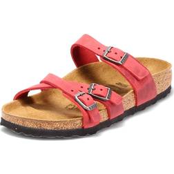 Birkenstock Women's Franca Oiled Leather Fire Red N