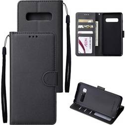 MTP Products Samsung Galaxy S10 Pung Taske med Stativ Sort