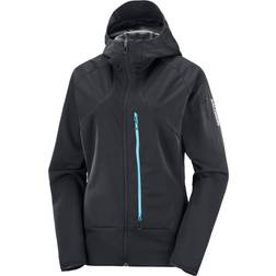 Salomon Damen MTN GTX Softshell Jacke schwarz