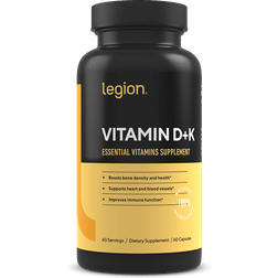 Legion Athletics Vitamin D3, K1, & K2 Supplement 60