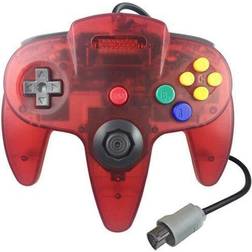 Honson Controller for Nintendo 64 - Transparent Red