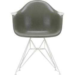 Vitra Eames Fiberglass Raw Umber White Esszimmerstuhl 83cm