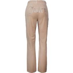 Juicy Couture Classic Track Pant With Diamante Logo Brown, Brown, Xxs, Women Brown