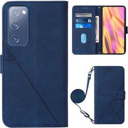MTP Products Line Series Samsung Galaxy S20 FE Plånboksfodral Blå