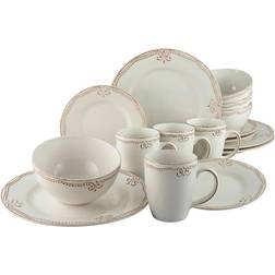 Creatable Romantic Vintage Dinner Set 16pcs