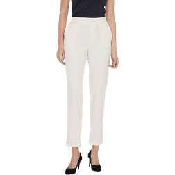 Vero Moda Pantalón vmmaya mr loose solid - Blanc