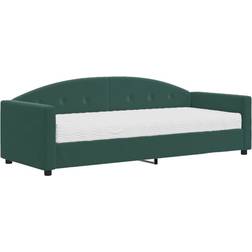 vidaXL Daybed Dark Green Divano 222cm Divano 3 Posti