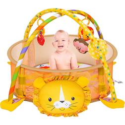 Rivpabo 3 in 1 Lion Baby Play Mat