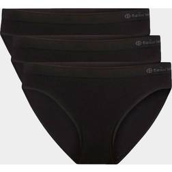 Basics Bambus sømløse tai trusser pak sort Bamboo Basics