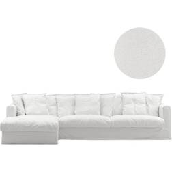 Decotique Upholstery For Le Grand Air 3-seater Cotton Loose Sofa Cover White
