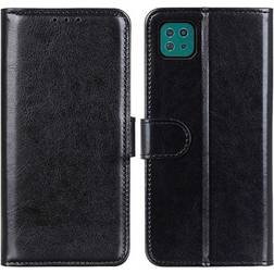 MTP Products Samsung Galaxy A22 5G, Galaxy F42 5G Plånboksfodral med Magnetstängning Svart