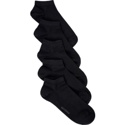 Resteröds Bambus, Ankelsocken, 5-pack, Schwarz