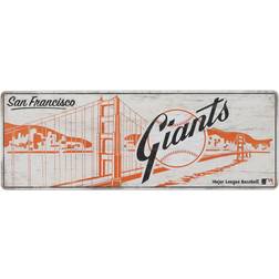 Open Road Brands San Francisco Giants 10"x28" Traditions Wood Sign