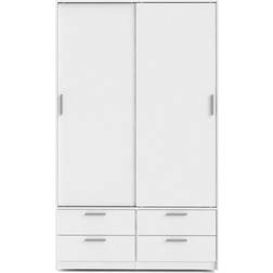 Tvilum Line With 2 Sliding Doors Wardrobe
