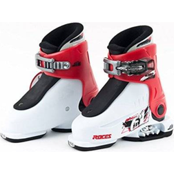 Roces 60185 Idea Up Adjustable Ski Boots - White/Red/Black