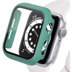 Ultra Thin Case + Tempered Glass Screen Protector for Apple Watch 44MM