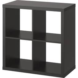 IKEA KALLAX Black/Brown Hyllsystem 77x77cm
